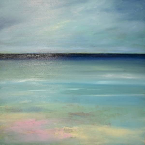 - Oil on Board, Painting by Maggie Cochran, measuring 50 x 50 cm (H x W) framed at 54 x 54 cm £650